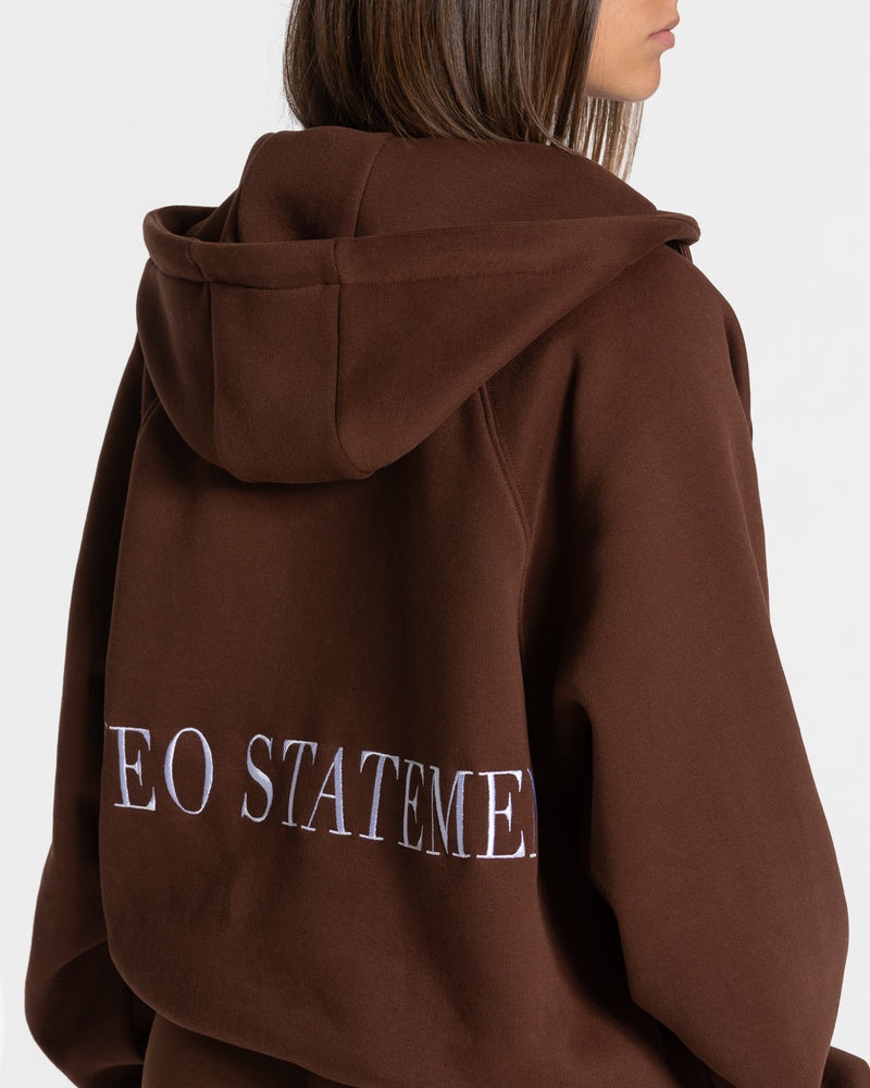 Teveo Statement Oversized レディース ジャケット コー​​ヒー | GVB-9403