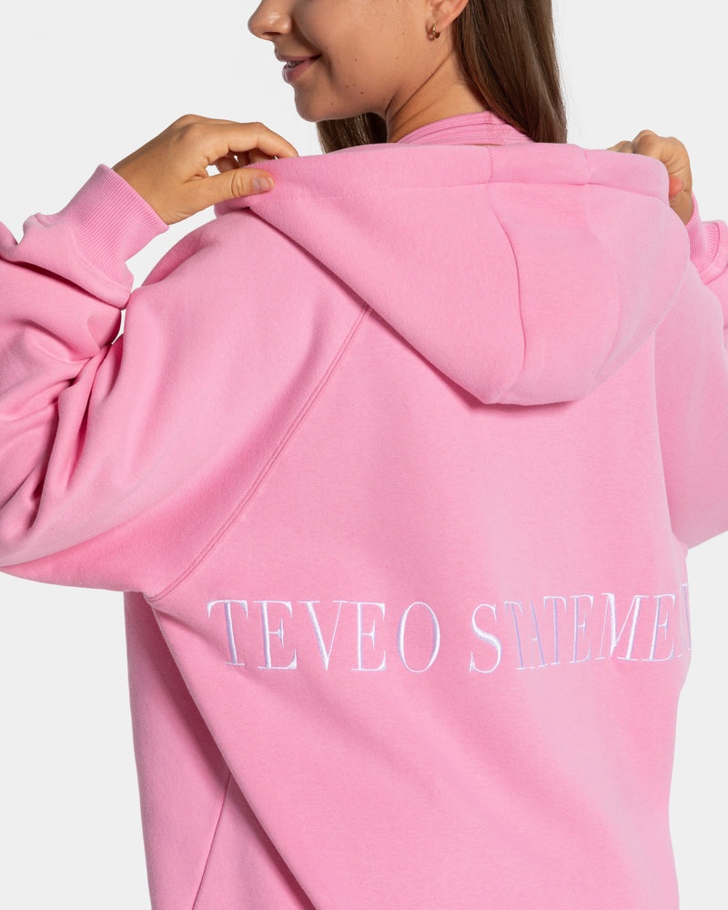 Teveo Statement Oversized レディース ジャケット ピンク | YBH-0565