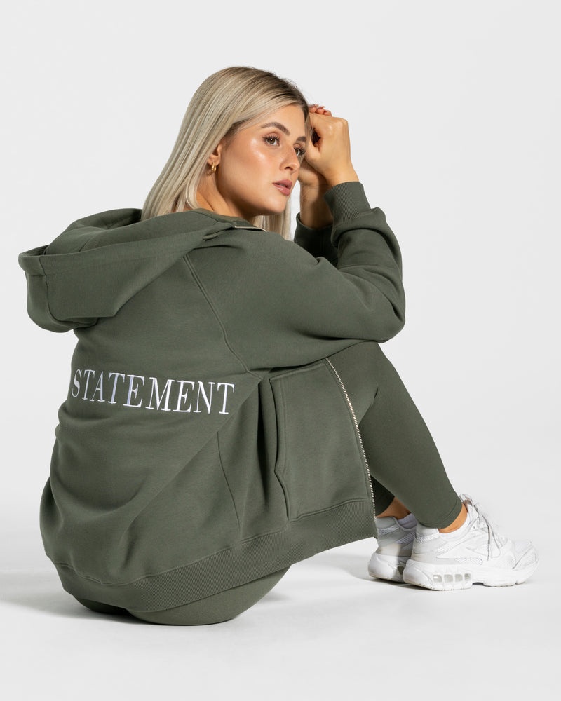 Teveo Statement Oversized レディース ジャケット カーキ | YBR-7100